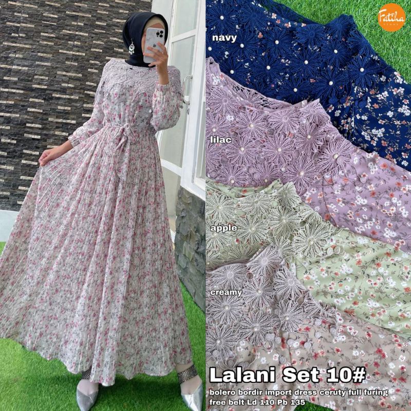 Maxy dress Lalani set #10 ori fatiha