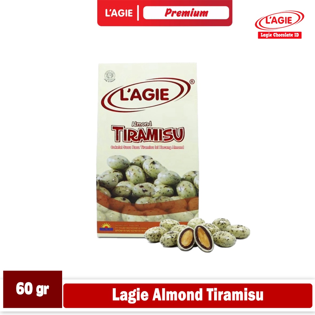 

LAGIE ALMOND TIRAMISU 60GRAM