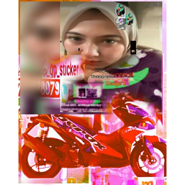 decal aerox full blok2017-22custom suka suka