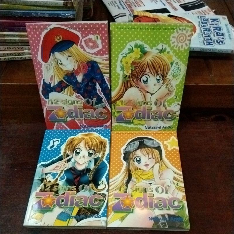 KOMIK 12 SING OF ZODIAC - NATSUMI ANDO