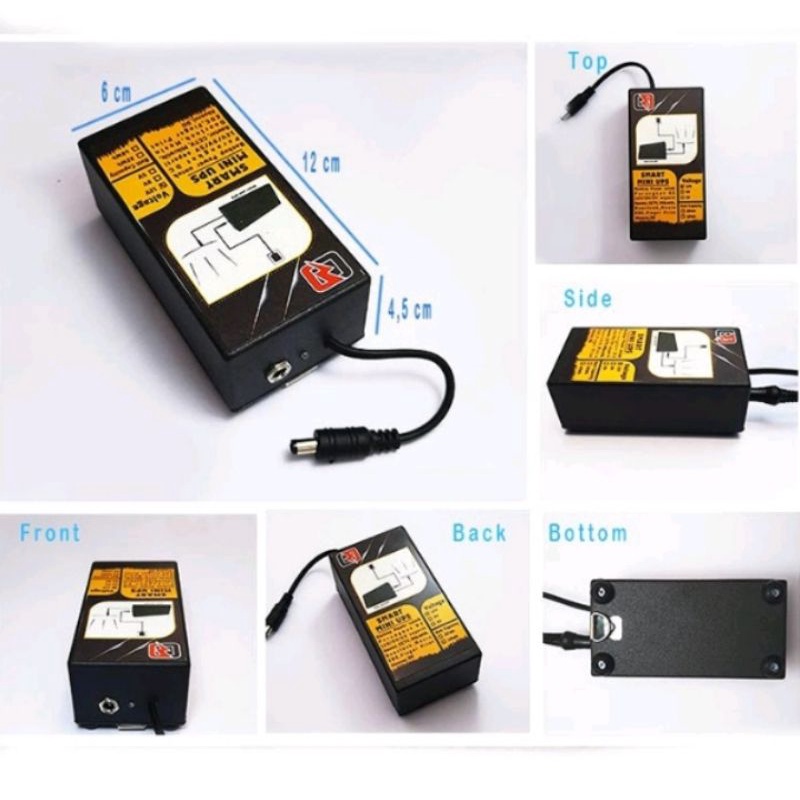 BATRE CADANGAN UNTUK ROUTER (UPS MINI 12 v) KUAT SAMPAI 7 JAM