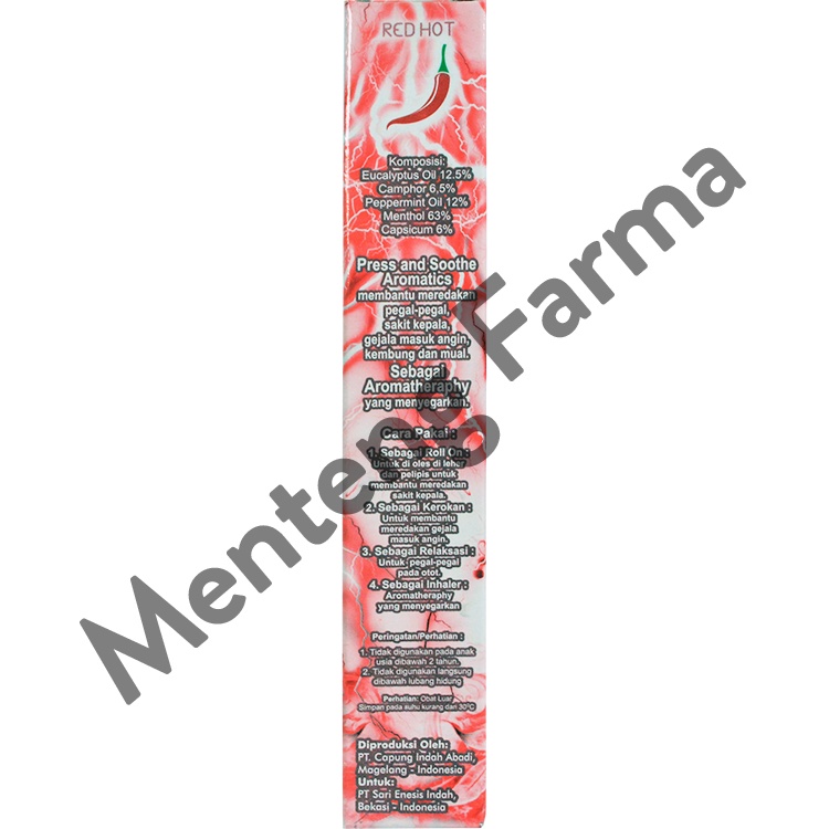Plossa Minyak Angin Aromatherapy Red Hot