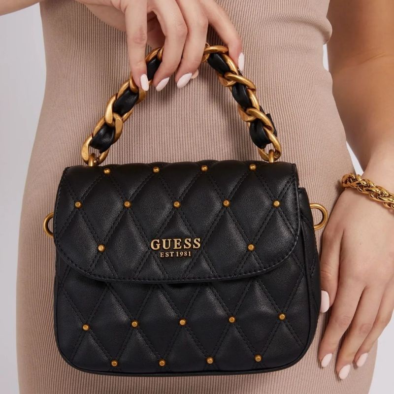 7.7 SALE | GUESSS Triana Flap Over Crossbody Bag