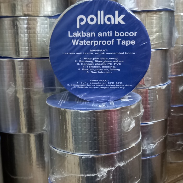 

Lakban isolasi anti bocor Lem penambal atap toren pipa super lengket