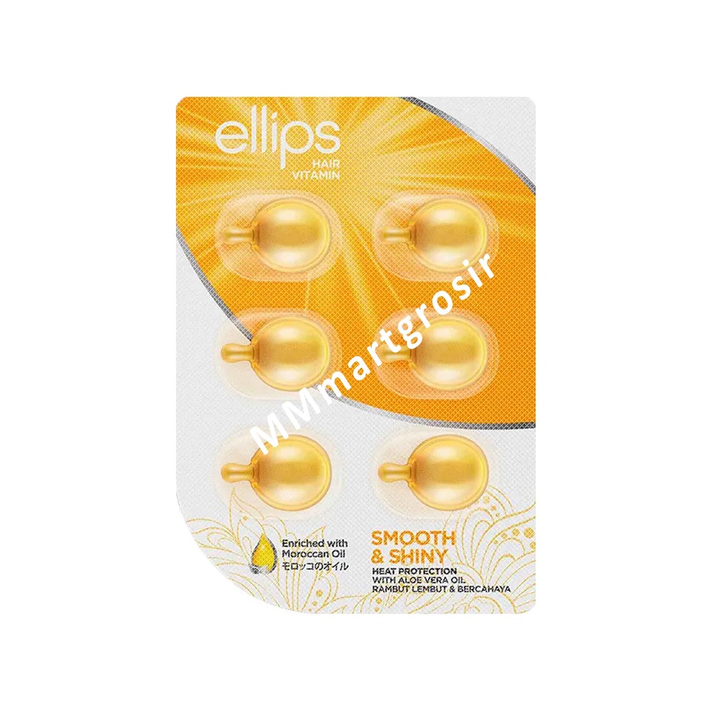 Ellips Hair Vitamin / Vitamin Rambut / Perawatan Rambut / Isi 6 Capsule