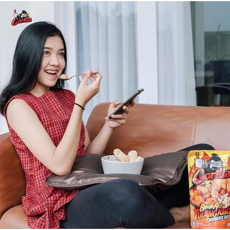 Baso Aci Tulang Rangu Gorilla Premium Pedas Nyakrek Abis Khas Garut 200gr