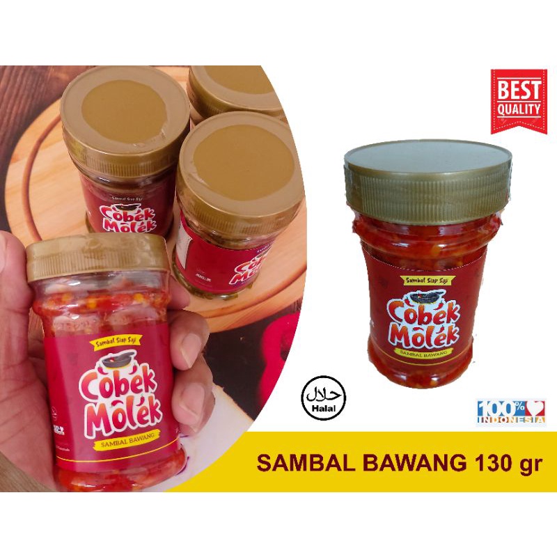 

Sambal Bawang COBEK MOLEK 130 gram
