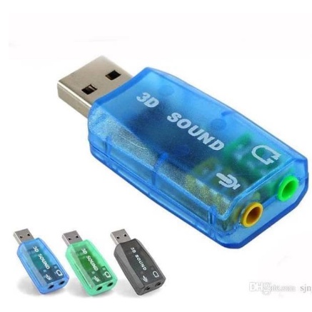 Usb Soundcard 5.1 murah 3D Channel / Sound Card USB murah Mini 5.1 Channel