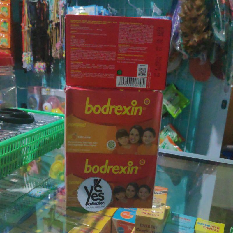 Bodrexin Tablet Rasa Jeruk 1 Box 16 Buah Menurunkan Demam anak Turun Panas Kids Meringankan rasa nyeri