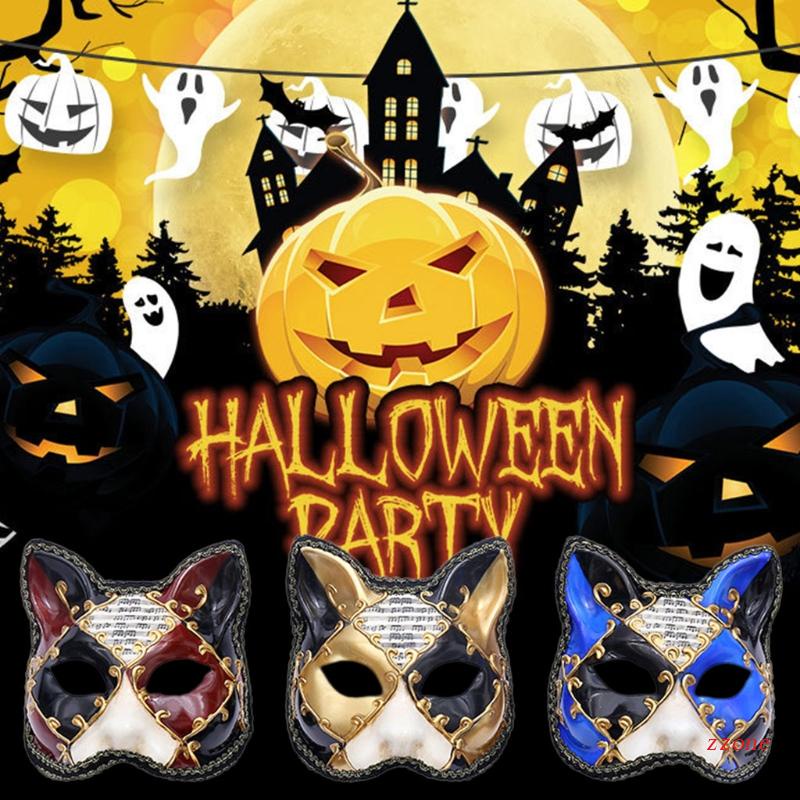 Zzz Topeng Masquerade Bentuk Binatang Untuk Pesta Halloween