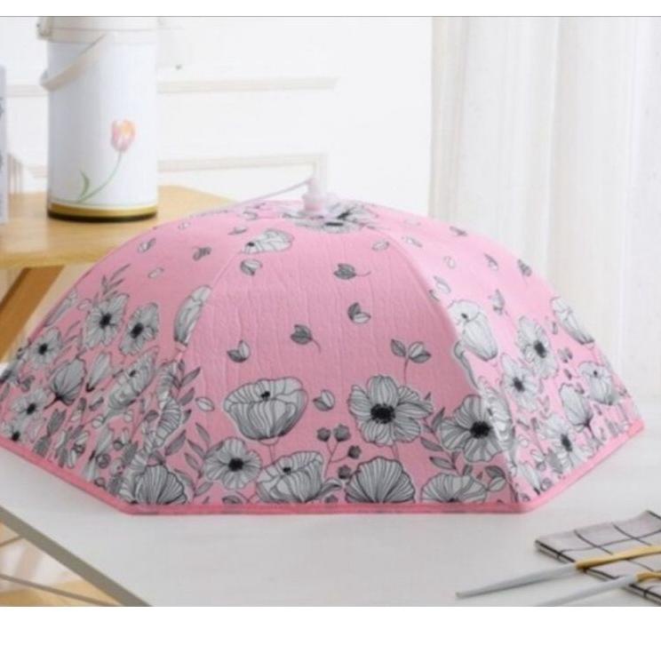 ・ MMB Tudung Saji Lipat Penahan Panas Ukuran Jumbo 50cm x 50cm x 15cm Bayar Di Tempat・