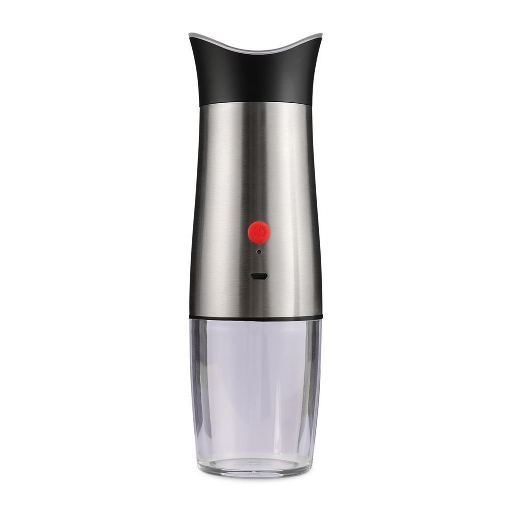 Abs 140ml Stainless Steel Elektrik Salt Pepper Grinder Sensor Gravitasi Dilepas Dicuci Mill Alat Penggiling Dengan Lampu LED
