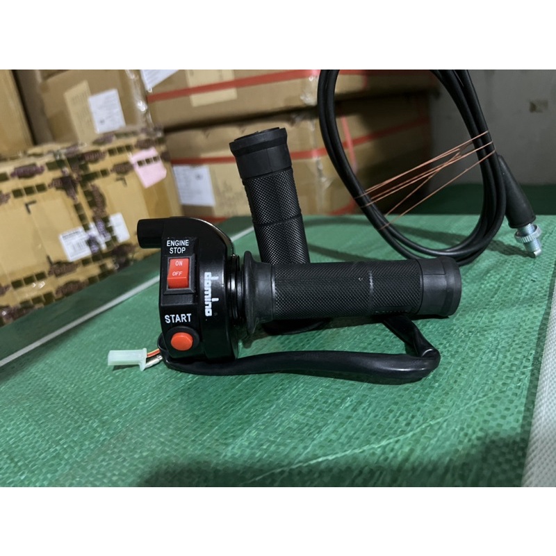 Gas Spontan Rxking Gas Spontan 2 Tombol plus tombol On Off Engine Starter + Grip