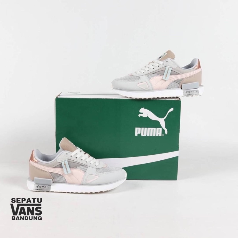 Puma Future Rider WMNS The Hundreds Grey Pink