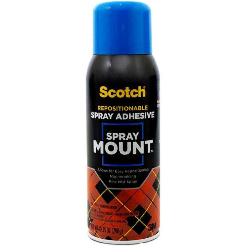

3M Scotch Repositionable Spray Adhesive lem kertas