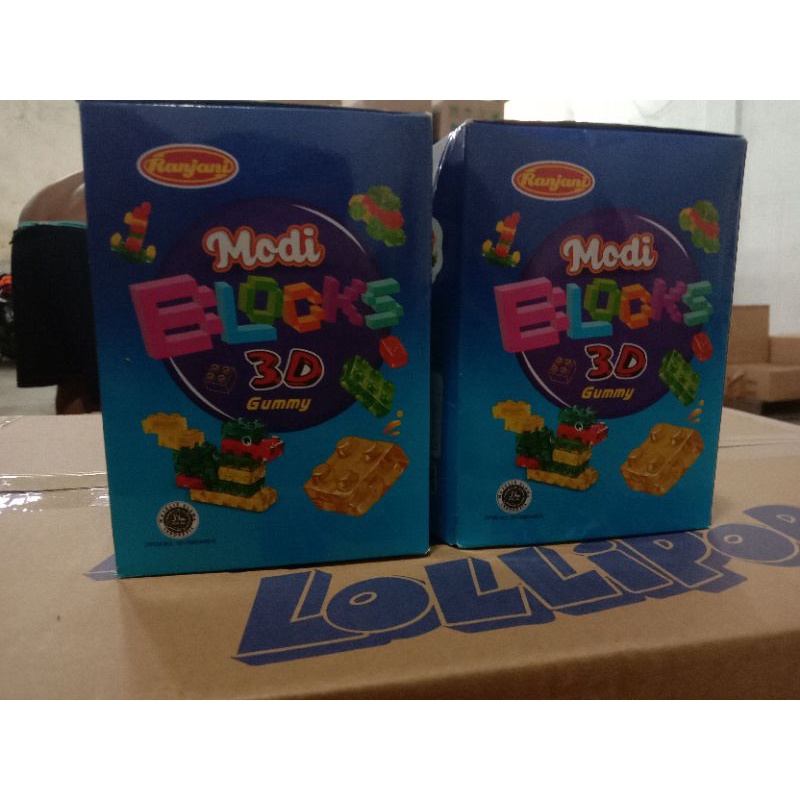 

Ranjani modi block gummy 3d isi 12 harga 23500