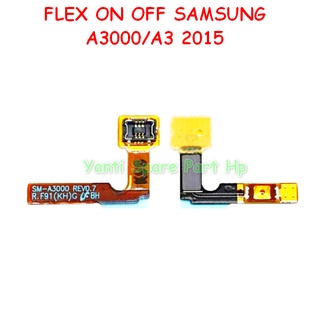 Flexible On Off Samsung A3 2015 A3000 Original Terlaris New