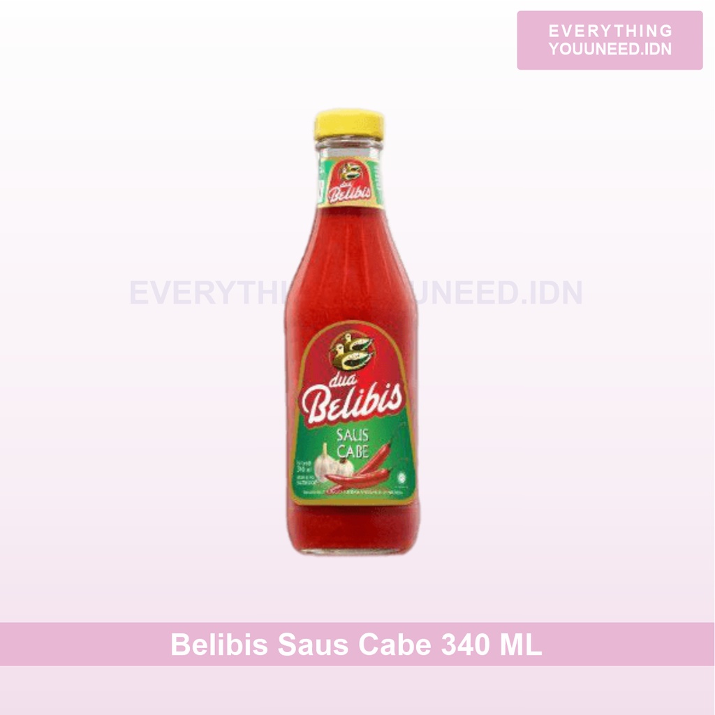 

Saus Cabe Dua Belibis Botol 340 ml