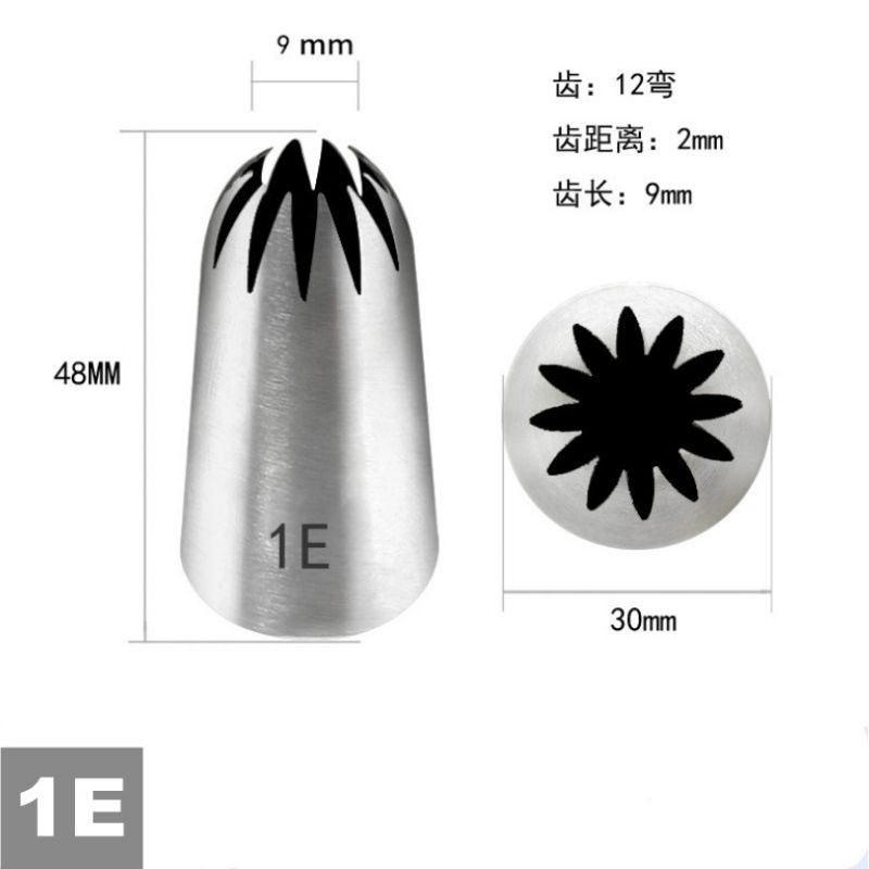 Spuit 1E Impor Jumbo ~ Semprit Mawar ~ Semprit Melati Semprit Dahlia ~ Cetakan Sagu Keju ~ Spuit Chu