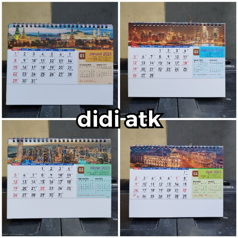 

Kalender Meja 2023 KM-03 Tema Ibu Kota Dunia