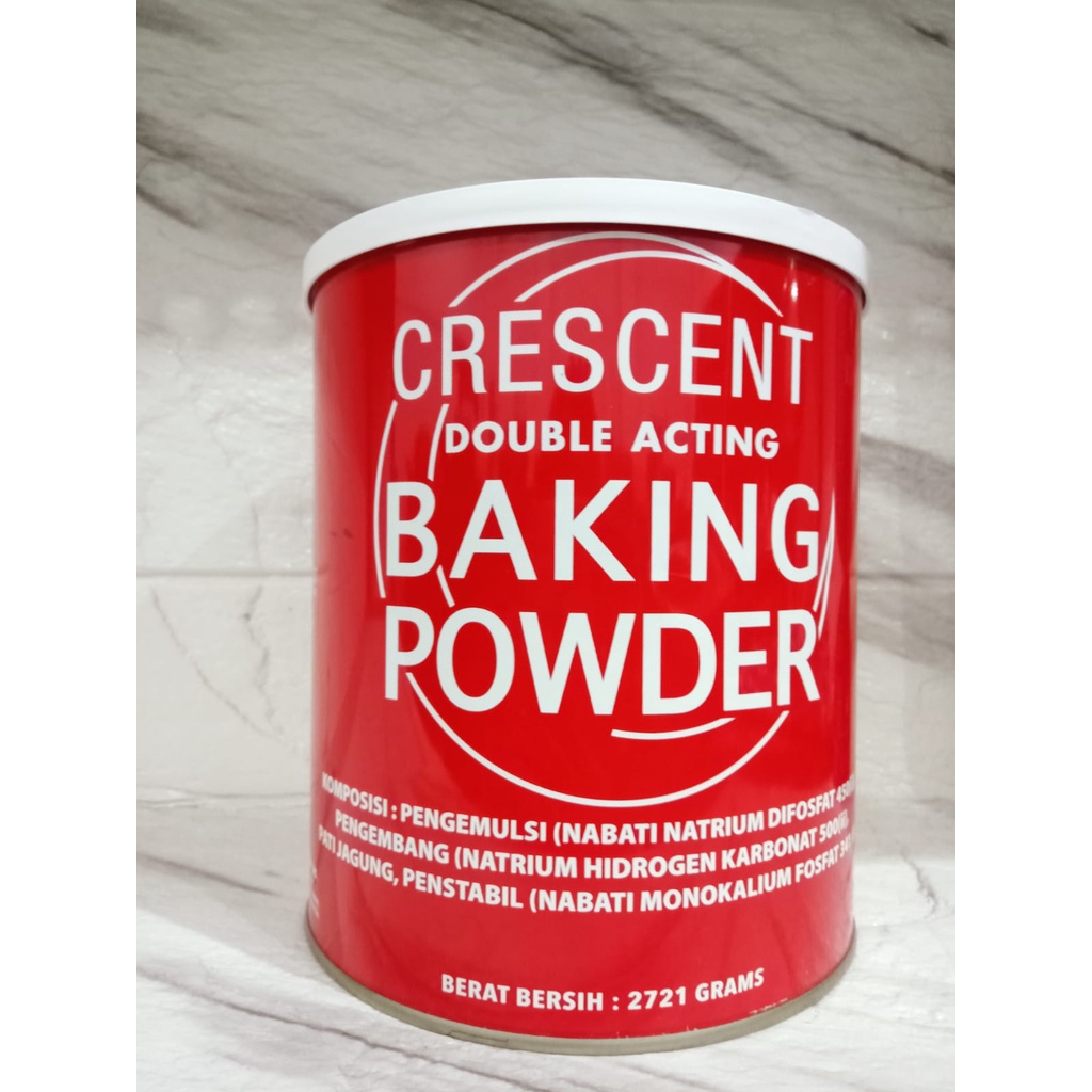 

Baking Powder Crescent 2721gram exp 12.2023