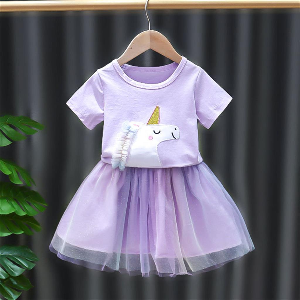 Juragan Junior [COD] Setelan INEZA Set 2in1 Anak Perempuan Import M-3XL