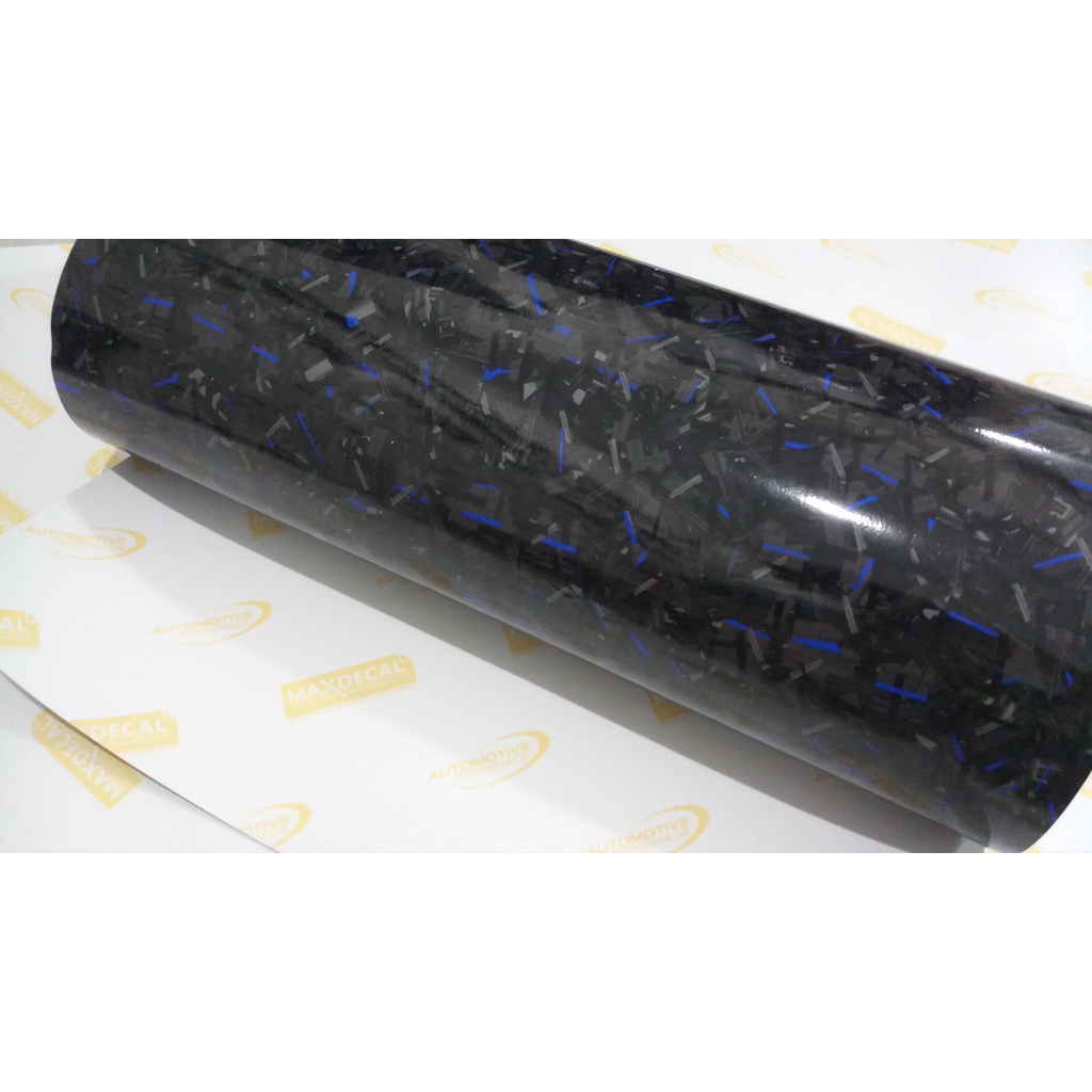 Sticker Printing maxdecal Motif Carbon Forged murah stiker forged carbon