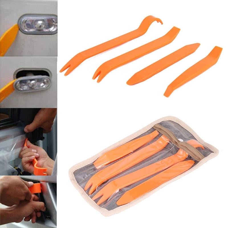 Set Pencungkil Panel Mobil Alat Pengungkit Body Panel Mobil Audio Car Removal Pry Trim Tool