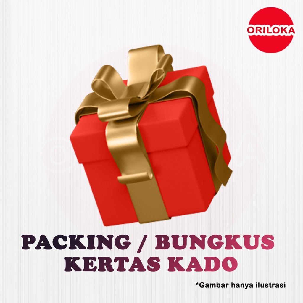 Packing Bungkus Kertas Kado / Bungkus Kemasan Kado