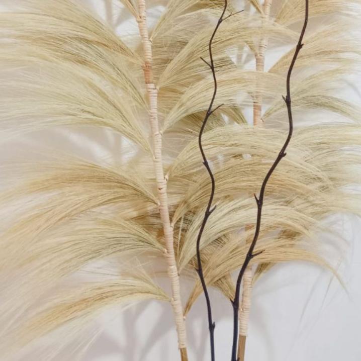 Termurah RAYUNG / Rayung Stick / Home decor Rayung Natural / Rayung Rustic / Pampas / Dekorasi Rusti