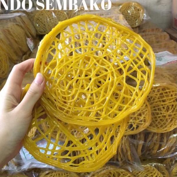 

Kerupuk Mie Besar asinan 1kg / Krupuk Mie besar Kuning untuk asinan 1 kg / Kerupuk mie kuning 1kg