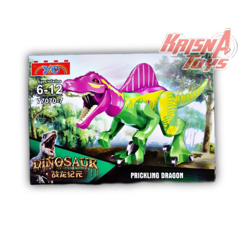 MAINAN BALOK SUSUN DINOSAURUS/BRICK DINO