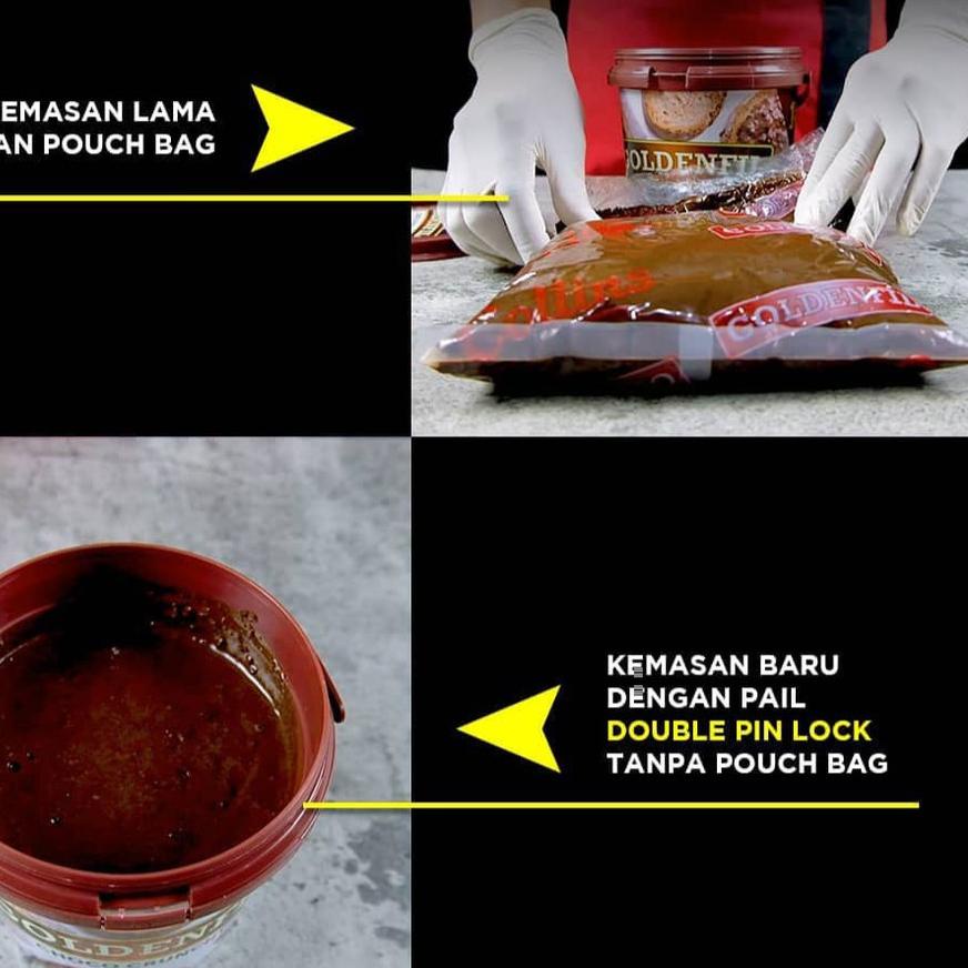 

COD✔️Goldenfil Blueberry Jam 1kg / Selai Buah Blueberry 50% serat buah|KD9