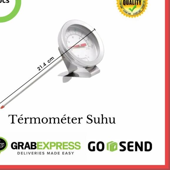

EXCLUSIVE!Termometer Thermometer Tusuk analog untuk minyak atau minuman|KD3