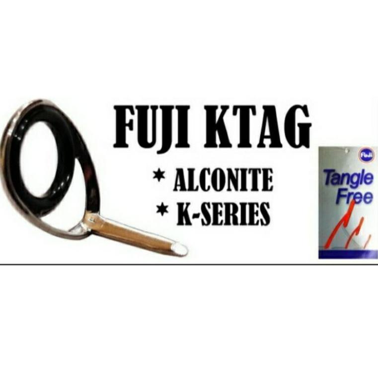 "KAS.18Oc22e" GUIDE FUJI ALCONITE K-SERIES KTAG (SILVER) / CCKTAG (FROSTED SILVER)