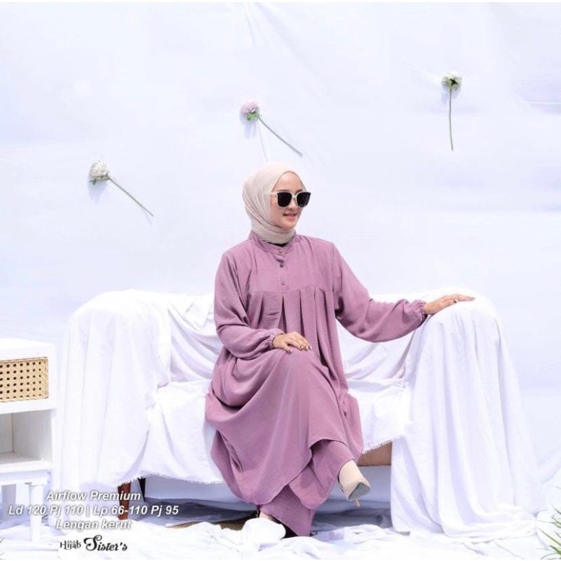SETELAN VIRAL // SETCEL JUMBO // SETELAN TUNIK //STELAN TERBARU 2022
