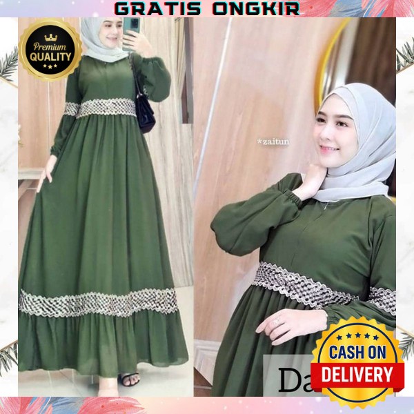 Ghamis Perempuan Pesta Lebaran 2023 Kekinian Dewasa Muslimah Gamis Fashion Muslim Kulaitas Import Sy