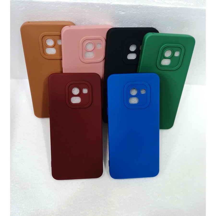 Case Hp Samsung Galaxy A8 Plus 2018 Casing Candy Macaron Pro Camera Softcase