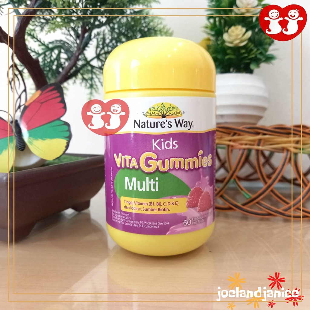Nature's Way Vita Gummies Multi For Kids 60's BPOM