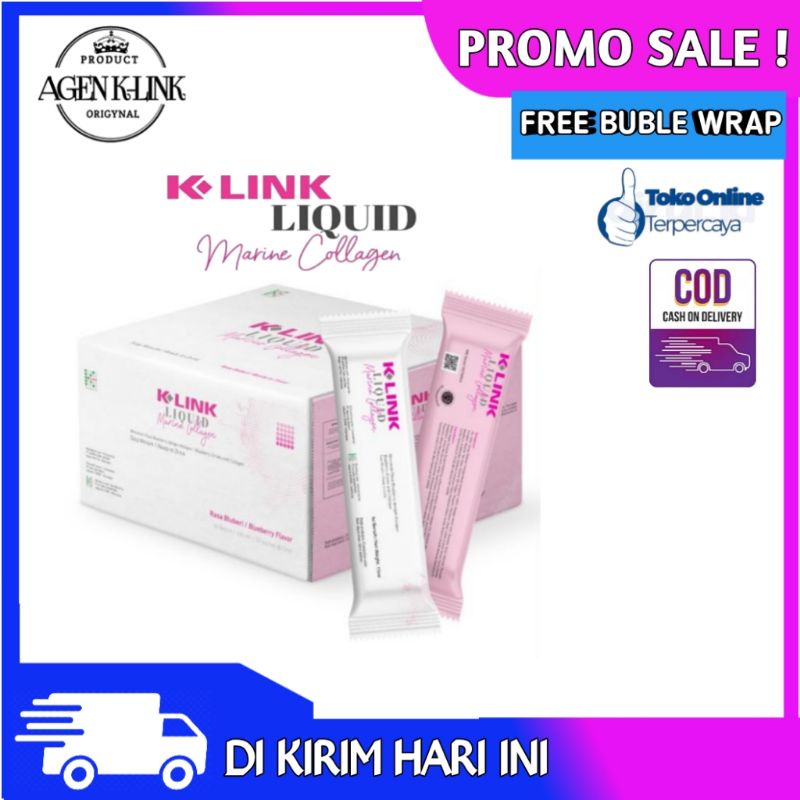 K-Link Collagen Liquid Marine Collagen Drink  klink pemutih kulit dan badan colagen terbaru