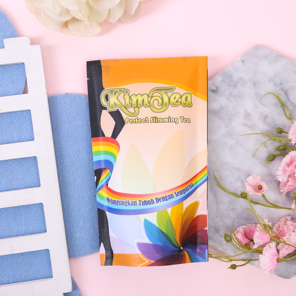 Kimtea Slimming Tea Pelangsing Diet Herbal Penurun Berat Badan Teh Diet Detox Tea Teatox