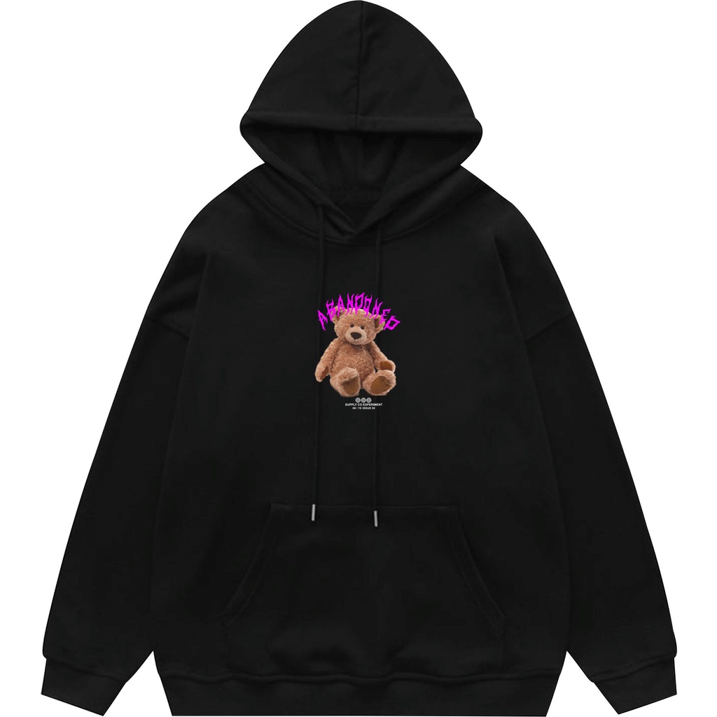 Sweater Hoodie Distro Pria Original Warna Hitam Streetwear Suwiter Distro Pria Bandung Oversize Hoodie Switer Hudie Suiter