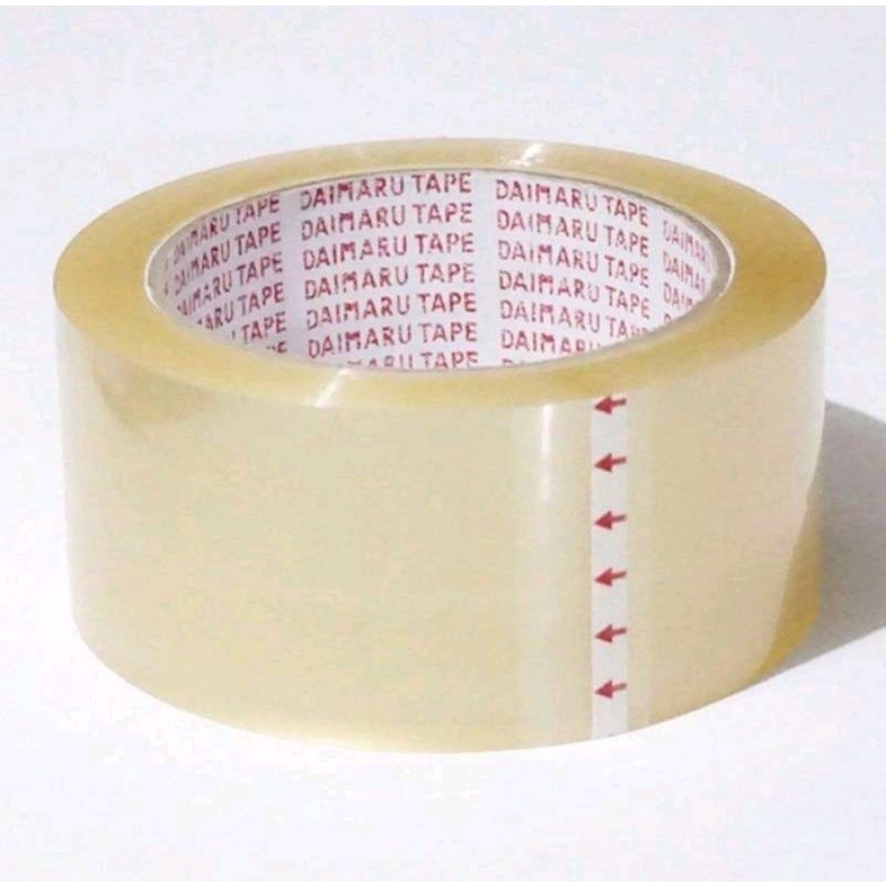 

Lakban Daimaru Tape 90 Yard Bening / Plakban Bening