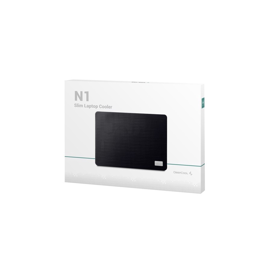 Cooling Pad DeepCool N1 BLACK | 1X 180mm Fan | Laptop Cooler