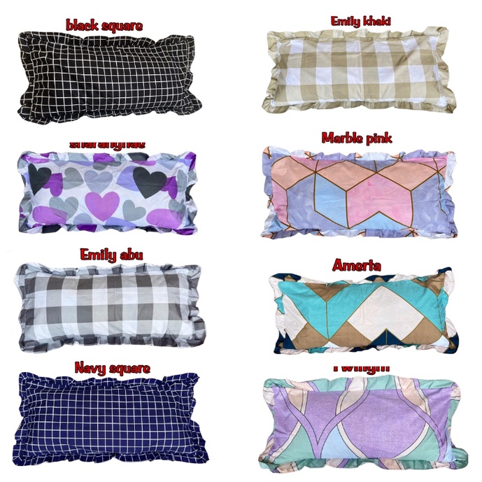 Sarung Bantal Cinta Jumbo Motif Abstrak Model Terbaru