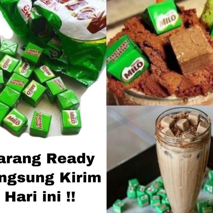 

GRATIS ONGKIR✅Topping Milo Cube 100 pcs ice blend import malaysia isi 100pcs|SQ1
