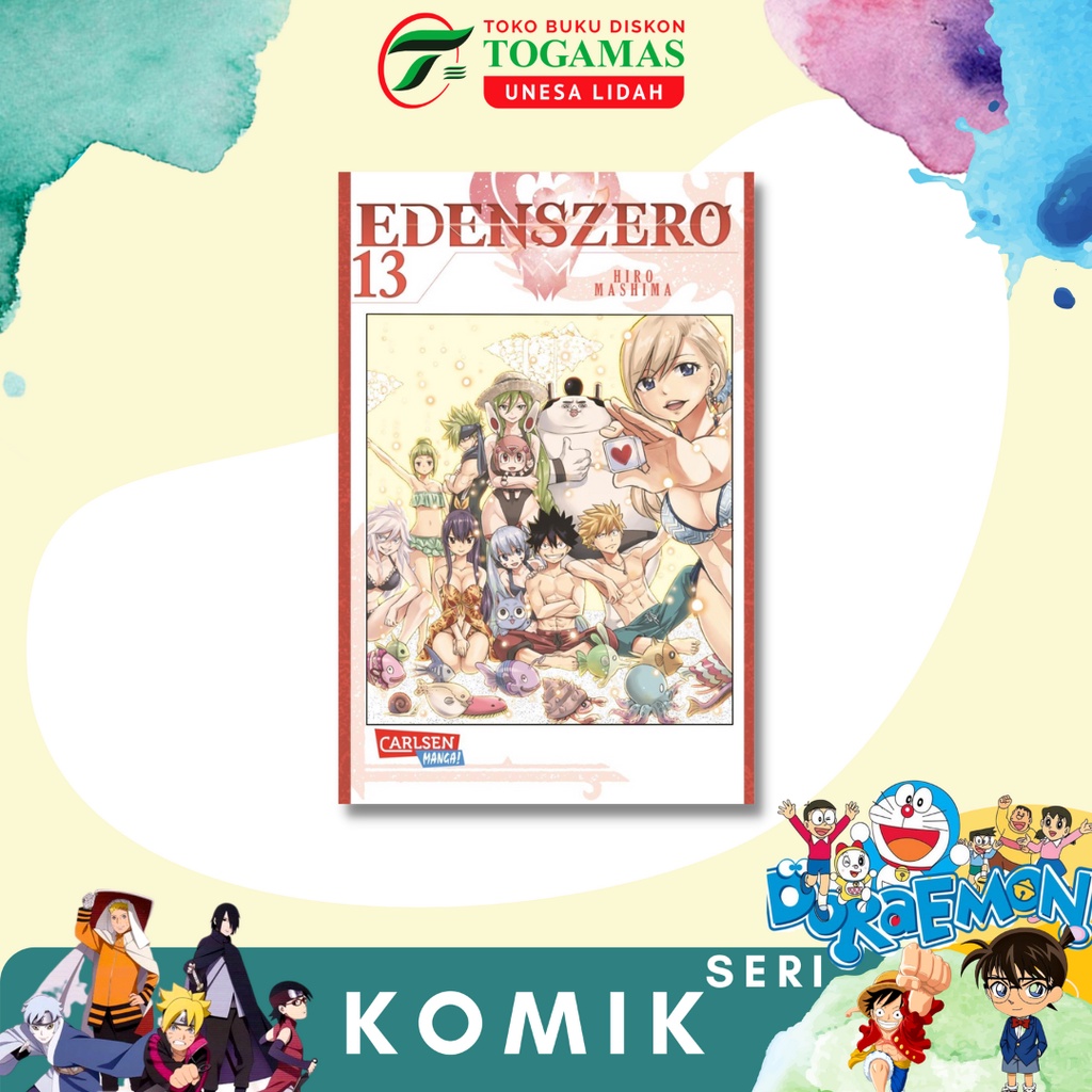 KOMIK EDENS ZERO 05, 06, 07, 08, 09, 10, 11, 12, 13 KARYA HIRO MASHIMA