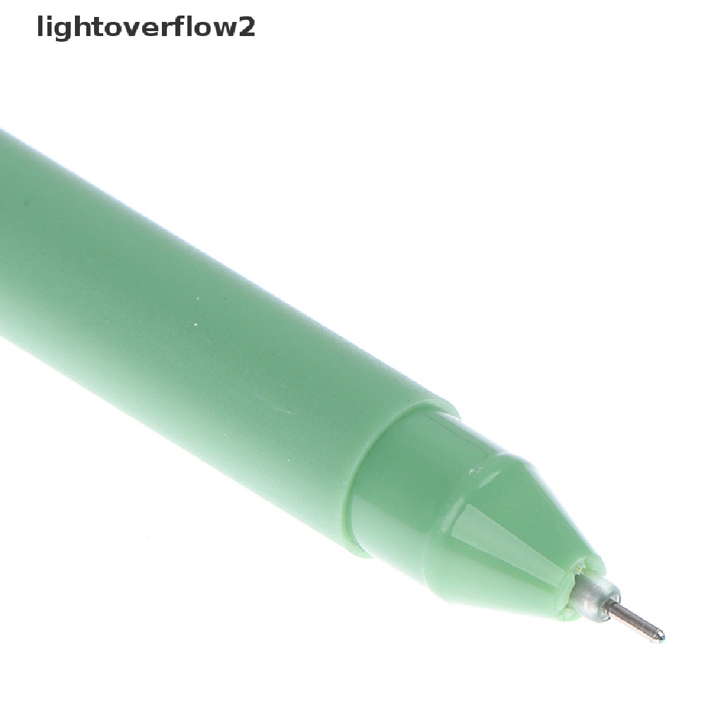 (lightoverflow2) Pulpen Tinta Halus 0.5mm 5 Warna Macarons Untuk Tanda Tangan / Hadiah