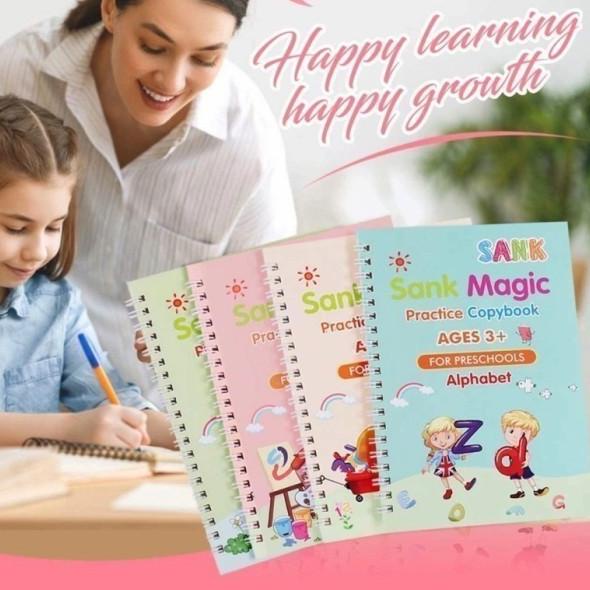 

SANK Magic Practice Book 1 SET ISI 4 BUKU + PULPEN - BANTU TULIS