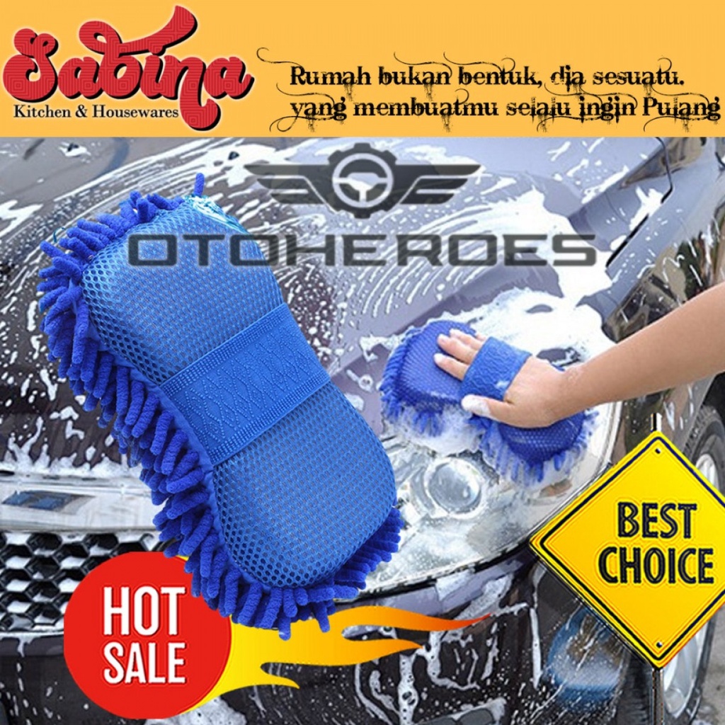 Lap Microfiber Handuk Serbaguna Multifungsi Pembersih Mobil Motor Kaca